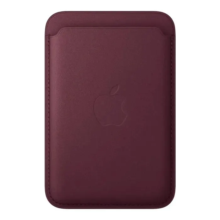 Чохол до мобільного телефона Apple FineWoven Wallet MagSafe iPhone Burgundy (MK9H4ZM/A)