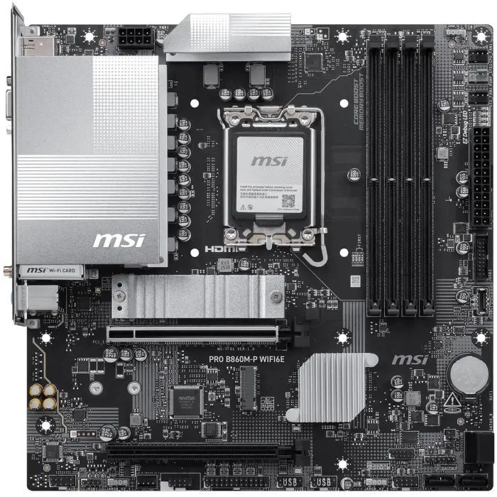 Материнська плата MSI PRO B860M-P WIFI6E