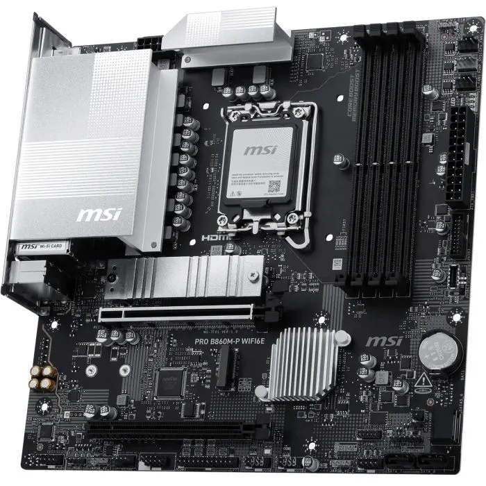 Материнська плата MSI PRO B860M-P WIFI6E зображення 4