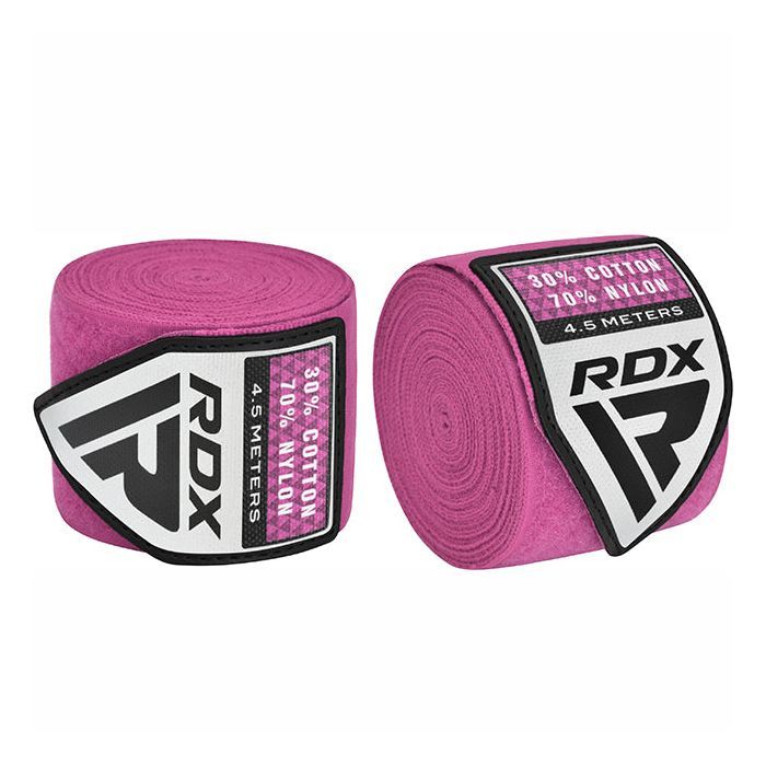 Бинт для спорту RDX WX Professional Boxing Hand Wraps Blue 4.5м (HWX-RU+) зображення 2