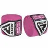 Бинт для спорту RDX WX Professional Boxing Hand Wraps Pink 4.5м (HWX-RP+) зображення 2