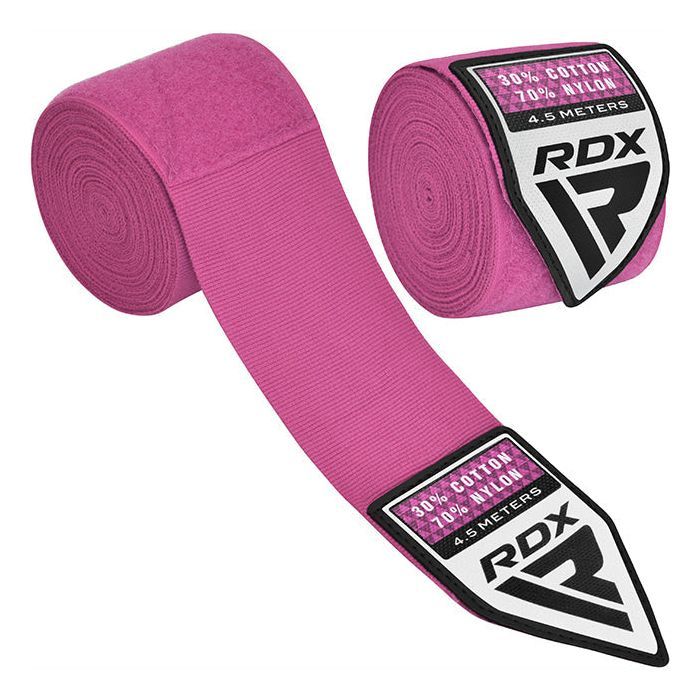 Бинт для спорту RDX WX Professional Boxing Hand Wraps Blue 4.5м (HWX-RU+) зображення 3