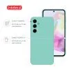 Чохол до мобільного телефона Intaleo Silicone Samsung Galaxy A35 Light Blue (1283126600197) зображення 3