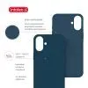 Чохол до мобільного телефона Intaleo SoftShell Apple iPhone 16 Plus Blue (1283126609220) зображення 5