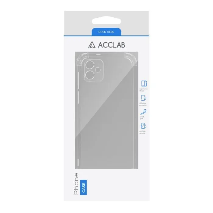 Чохол до мобільного телефона ACCLAB ShockProof Samsung Galaxy A05 Transparent (1283126588020) зображення 2