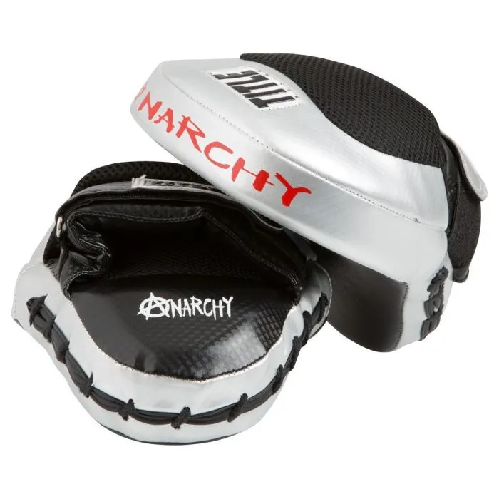 Лапи боксерські Title Boxing Aerovent Anarchy Punch Mitts Black/Silver (AASPM BK/SV) зображення 2