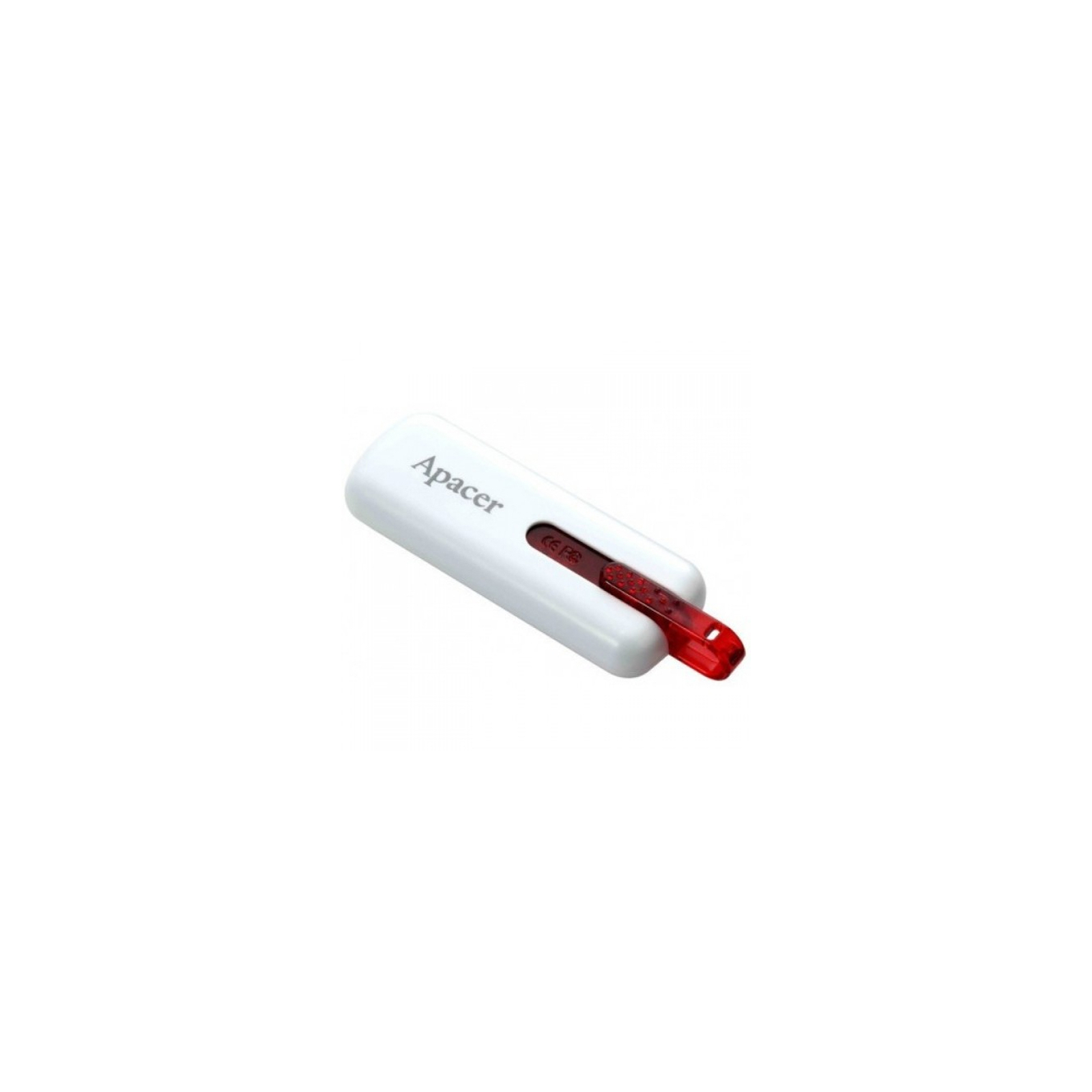 USB флеш накопичувач Apacer 16GB AH326 white USB 2.0 (AP16GAH326W-1) зображення 8