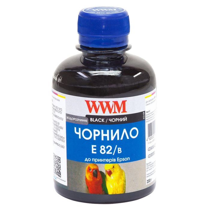 Чернила WWM EPSON StPhoto R270/290 Black (E82/B)