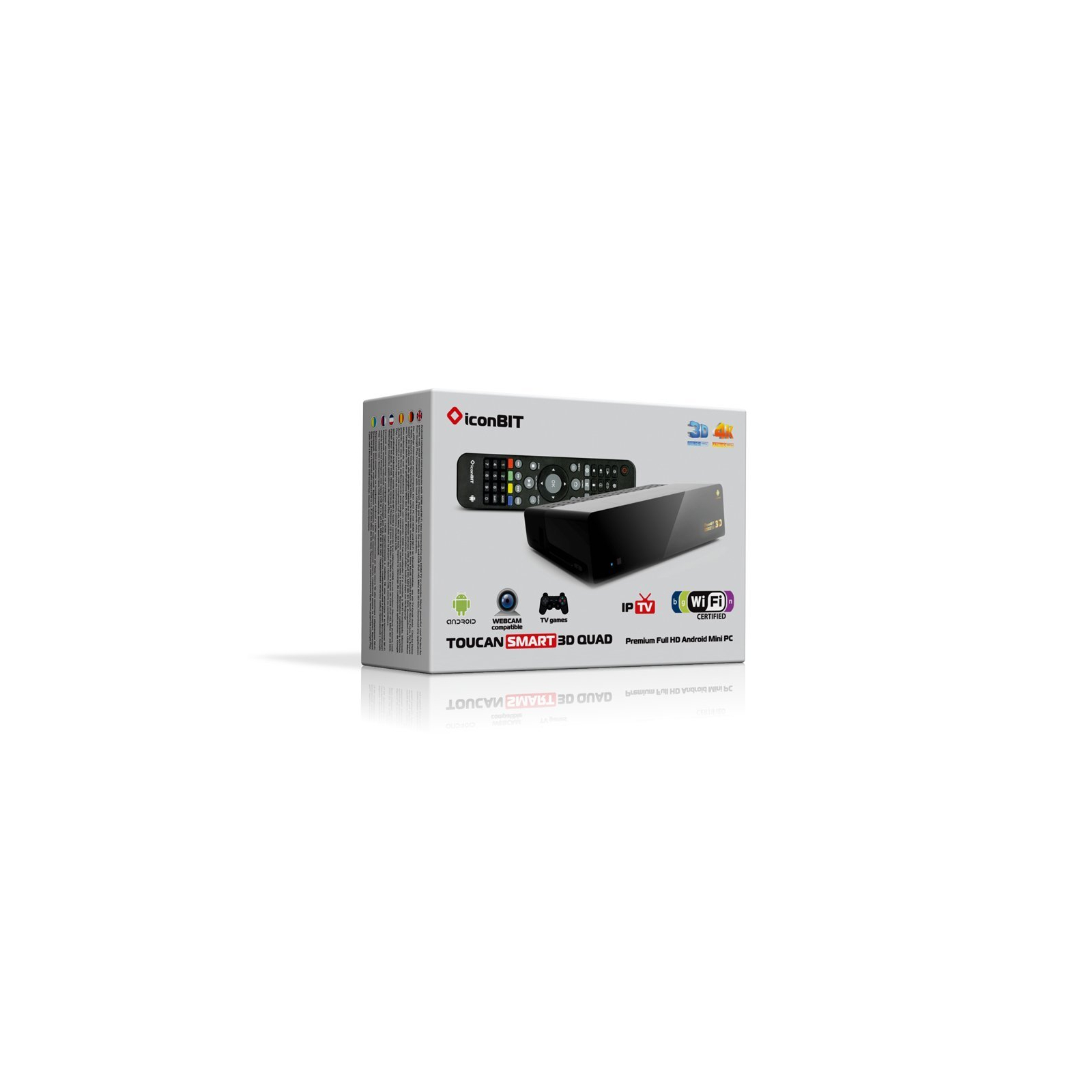Медиаплеер iconBIT Toucan Smart 3D Quad(PC-0109N) изображение 2