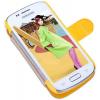 Чехол для мобильного телефона Nillkin для Samsung S7390 /Fresh/ Leather/Yellow (6130565) изображение 3