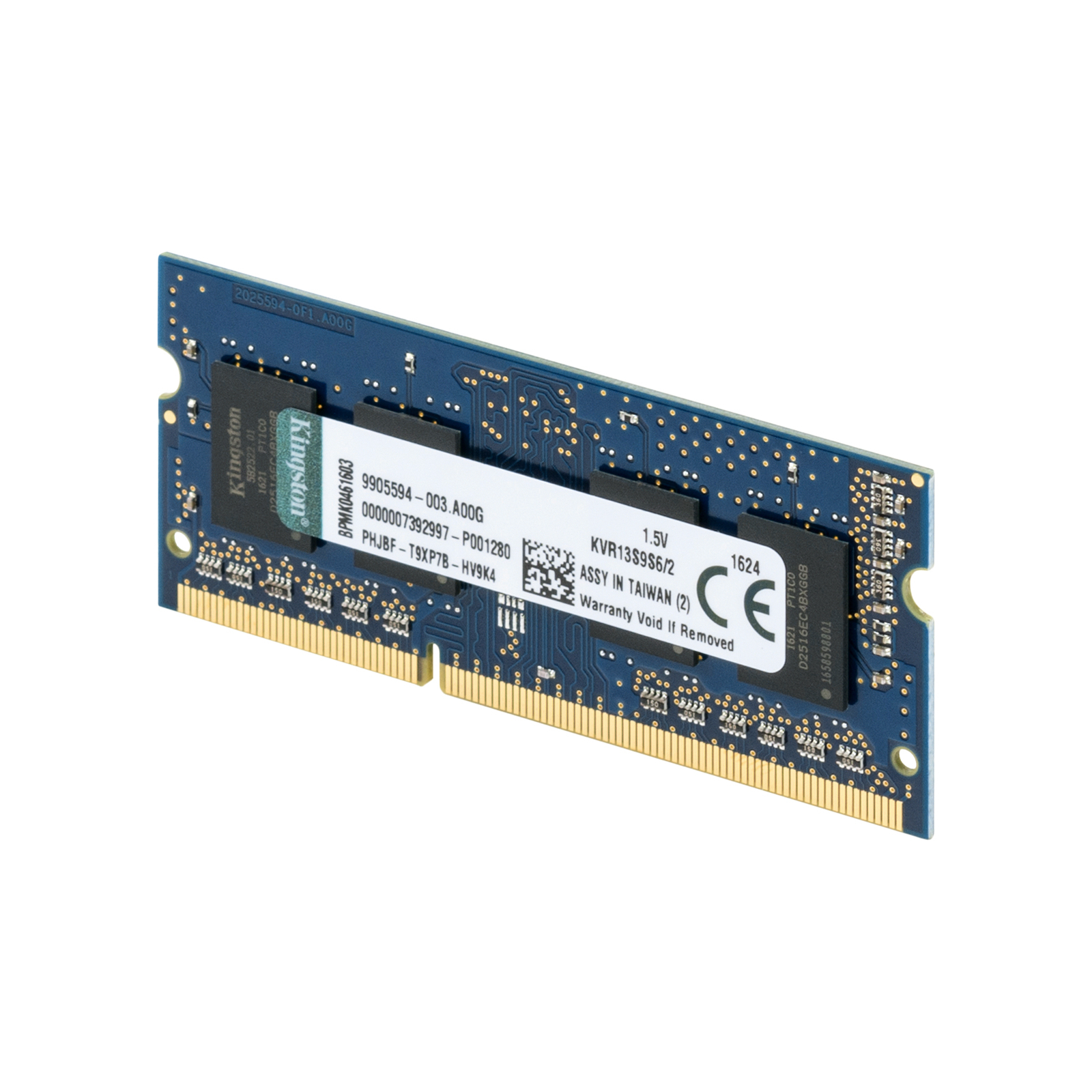 Модуль памяти для ноутбука SoDIMM DDR3 2GB 1333 MHz Kingston (KVR13S9S6/2) изображение 3