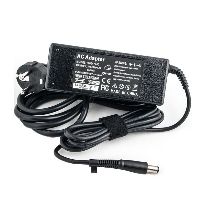 Блок питания к ноутбуку PowerPlant HP 220V, 19V 90W 4.74A (7.4*5.0) (HP90F7450)