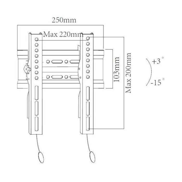 Кронштейн X-Digital STEEL ST215 Black изображение 2