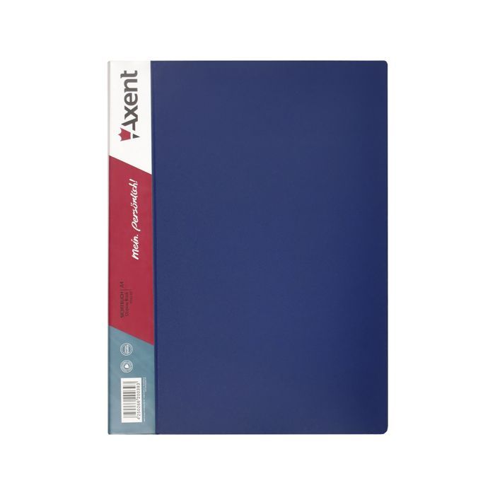 Папка с файлами Axent 40 sheet protectors, blue (1040-02-А)