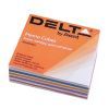 Бумага для заметок Delta by Axent "MIX" 80Х80Х20мм, unglued (D8011)