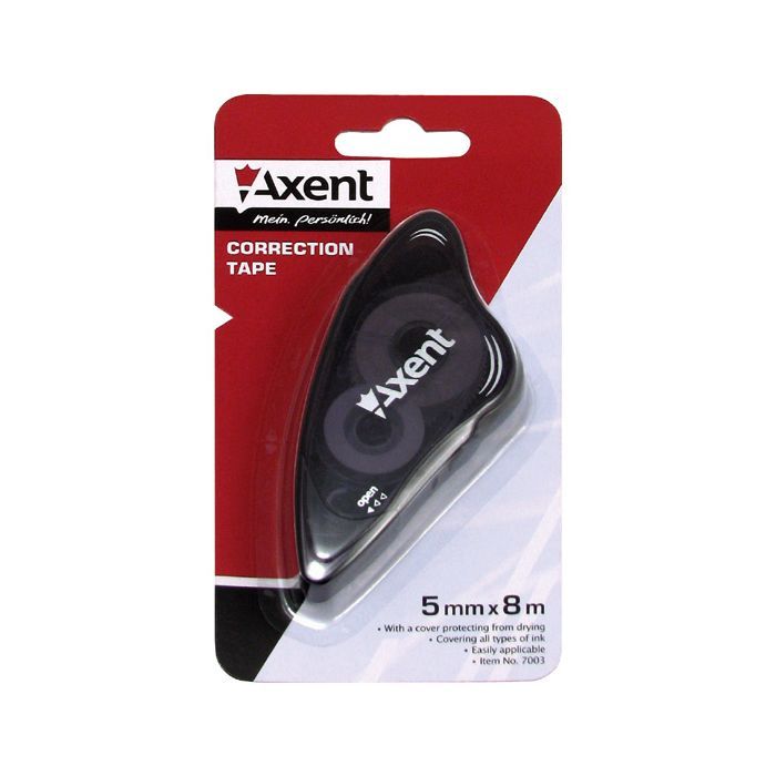 Корректор Axent tape 5мм * 8м (7003-01-А) изображение 2