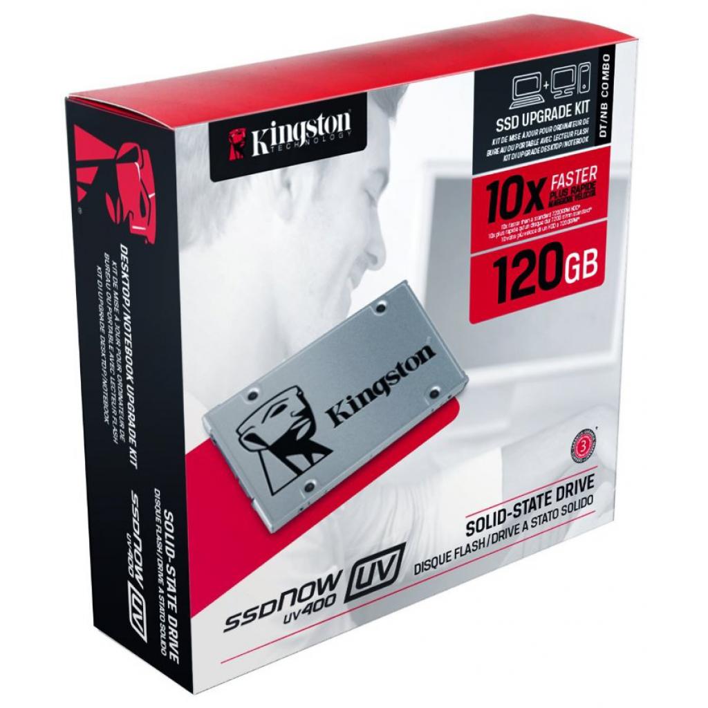 Накопичувач SSD 2.5" 120GB Kingston (SUV400S3B7A/120G) зображення 5