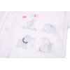 Набор детской одежды Bibaby 5 шт для мальчиков, со слоником кремовый-голубой (62041-0-3mm/B-blue-beige) изображение 5