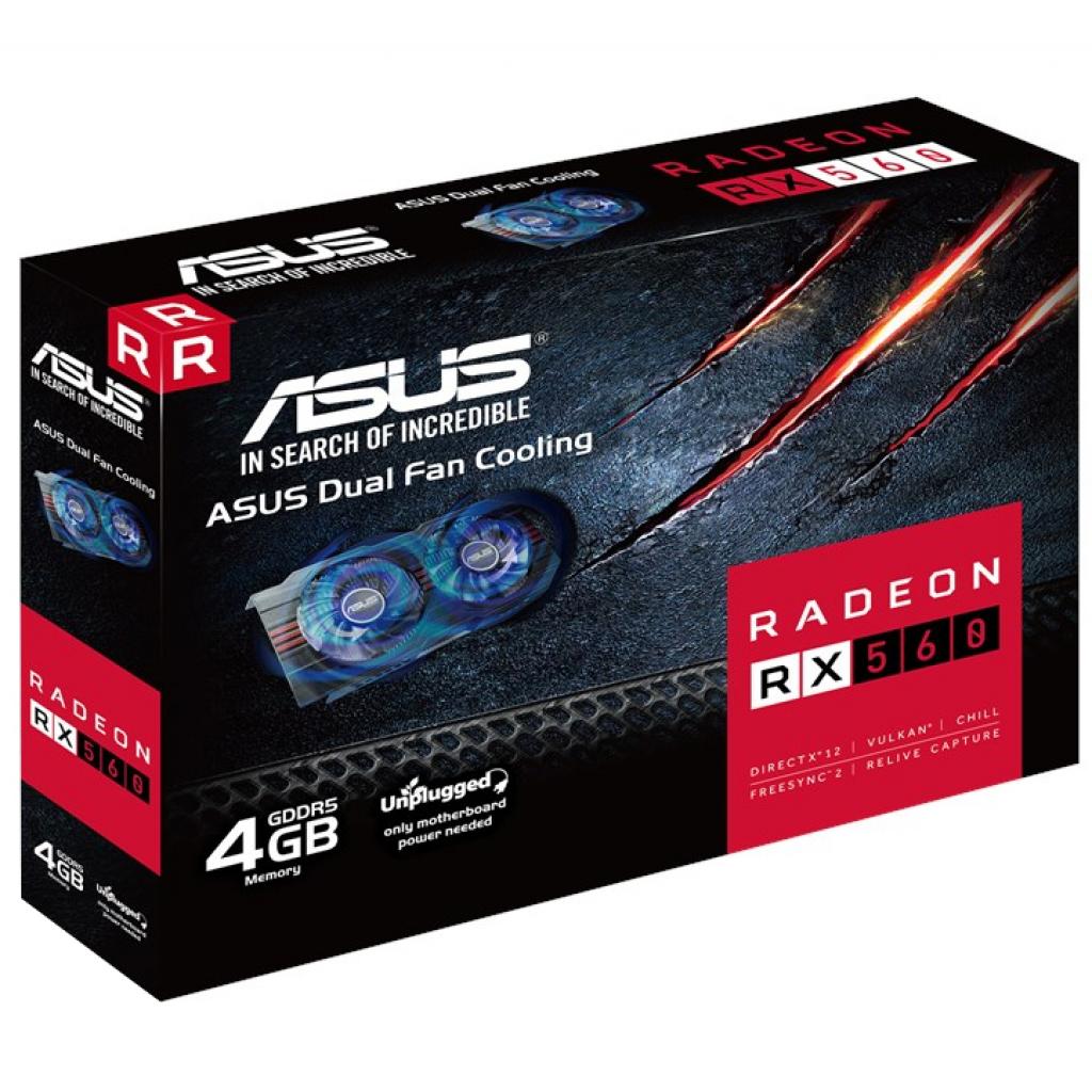 Видеокарта Radeon RX 560 4096Mb ASUS (RX560-4G) изображение 7