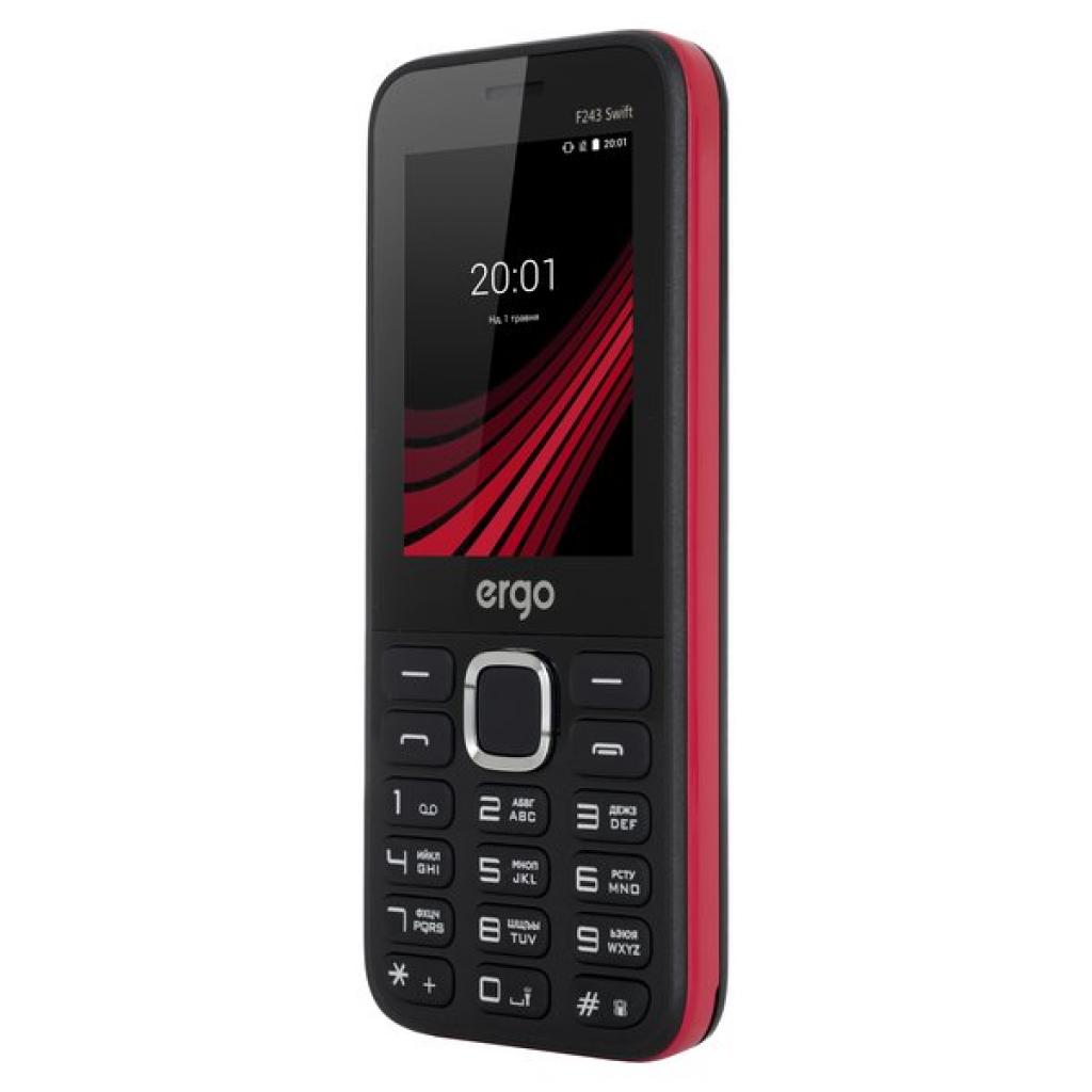 Мобільний телефон Ergo F243 Swift Black зображення 7