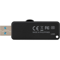 USB флеш накопитель Toshiba 128GB U365 Black USB 3.0 (THN-U365K1280E4) изображение 4