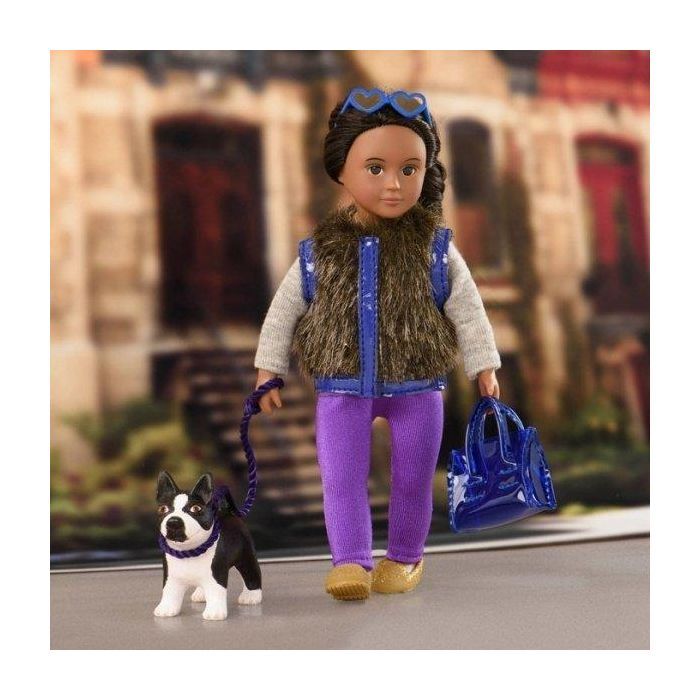 Кукла Lori Илисса и собака терьер Индиана 15 см (LO31016Z) изображение 2