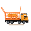 Спецтехника Same Toy инерционный Super Combination Грузовик желтый для перевозки (98-91Ut-2) изображение 2