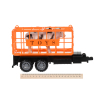 Спецтехника Same Toy инерционный Super Combination Грузовик желтый для перевозки (98-91Ut-2) изображение 3