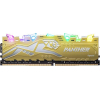 Модуль пам'яті для комп'ютера DDR4 8GB 3000 MHz Panther Rage RGB Silver-Golden Apacer (EK.08G2Z.GJM)