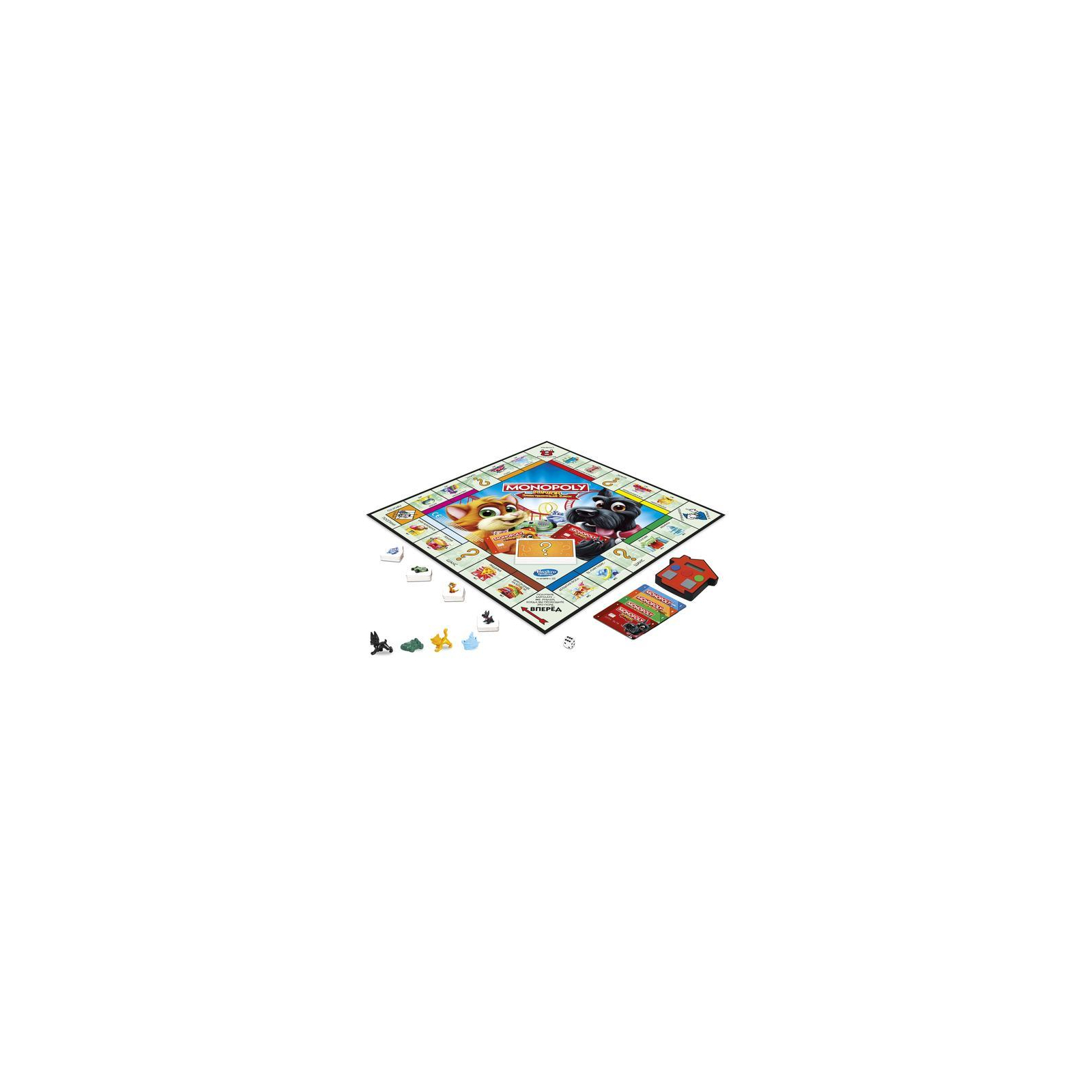 Настольная игра Hasbro Моя первая Монополия с банковскими картами (E1842) изображение 5