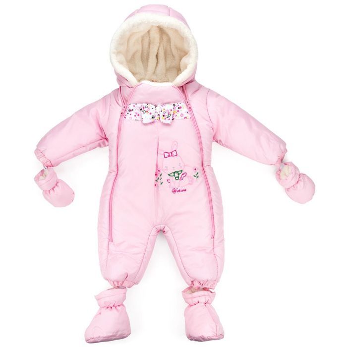 Комбинезон детский Verscon "Bear" (3767-68-pink)
