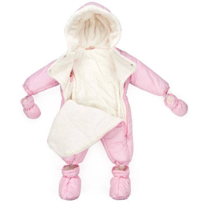 Комбинезон детский Verscon "Bear" (3767-68-pink) изображение 3