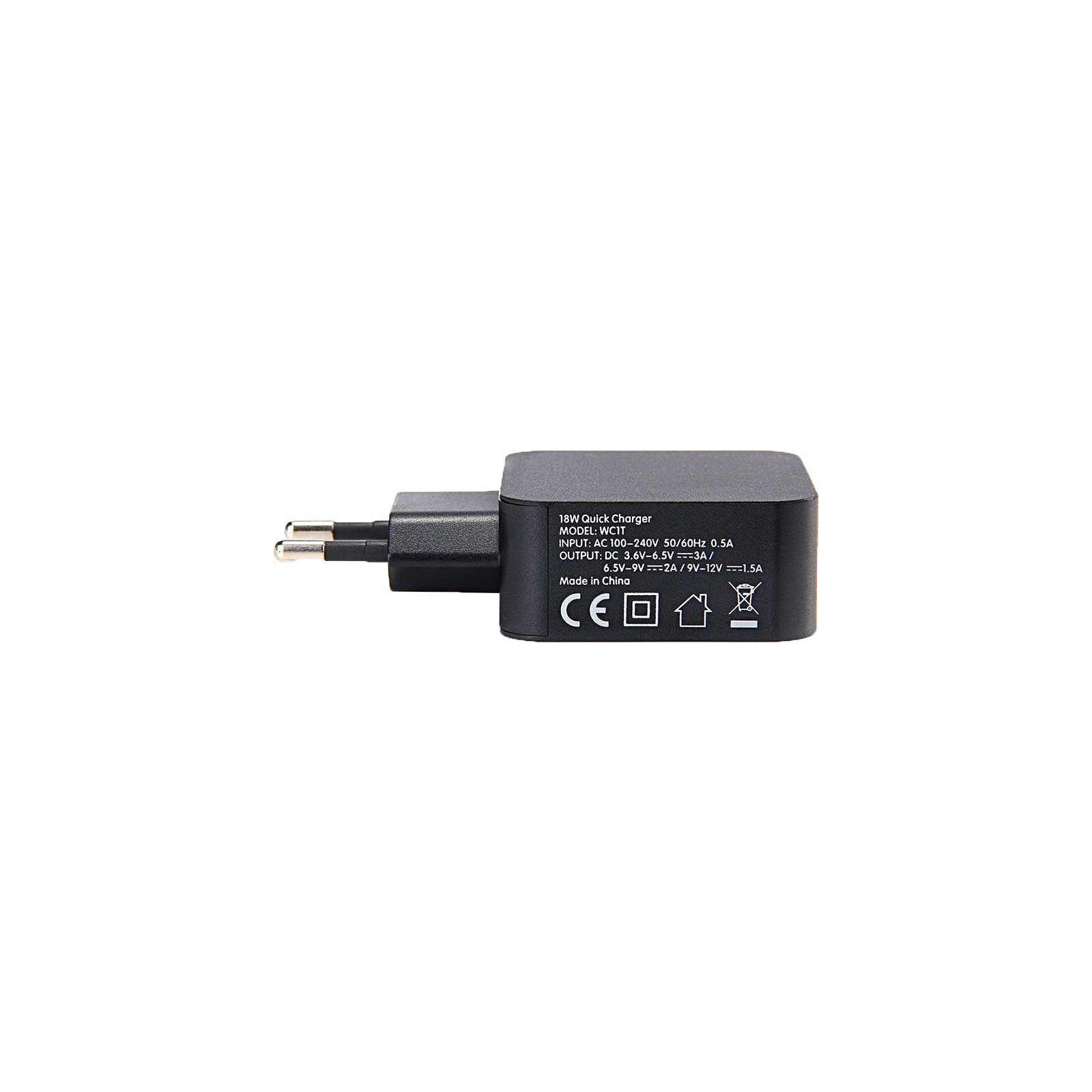 Зарядное устройство Tronsmart WC1T Quick Charge 3.0 Wall Charger Black (210775) изображение 3