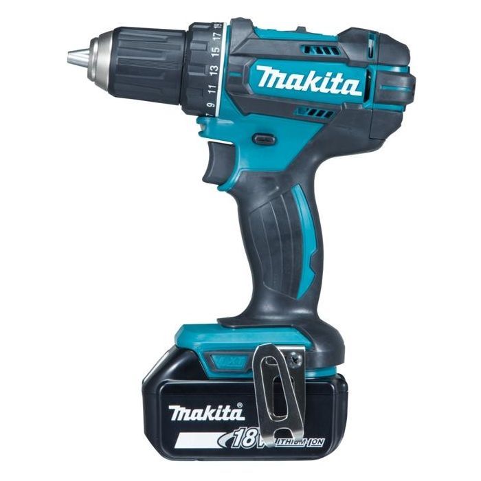 Шуруповерт Makita LXT, 3Аг х 3шт, кейс, 62/36 Нм (DDF482RFE3)
