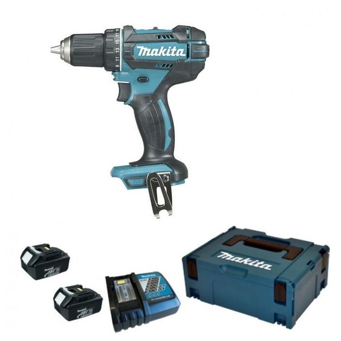 Шуруповерт Makita LXT, 3Аг х 3шт, кейс, 62/36 Нм (DDF482RFE3) изображение 8