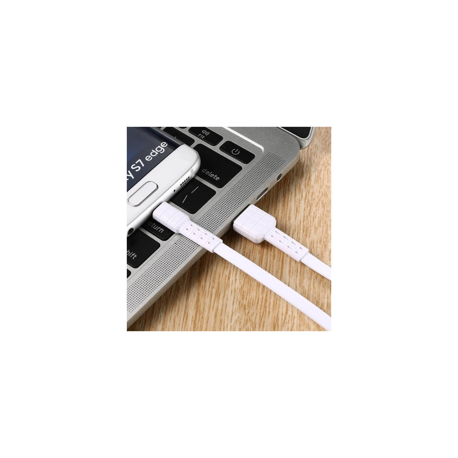 Дата кабель USB 2.0 AM to Micro 5P 1.0m Armor Series white Remax (RC-116M-WHITE) изображение 2