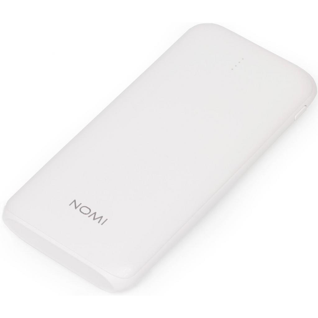Батарея универсальная Nomi L100 10000 mAh White (430681) изображение 4