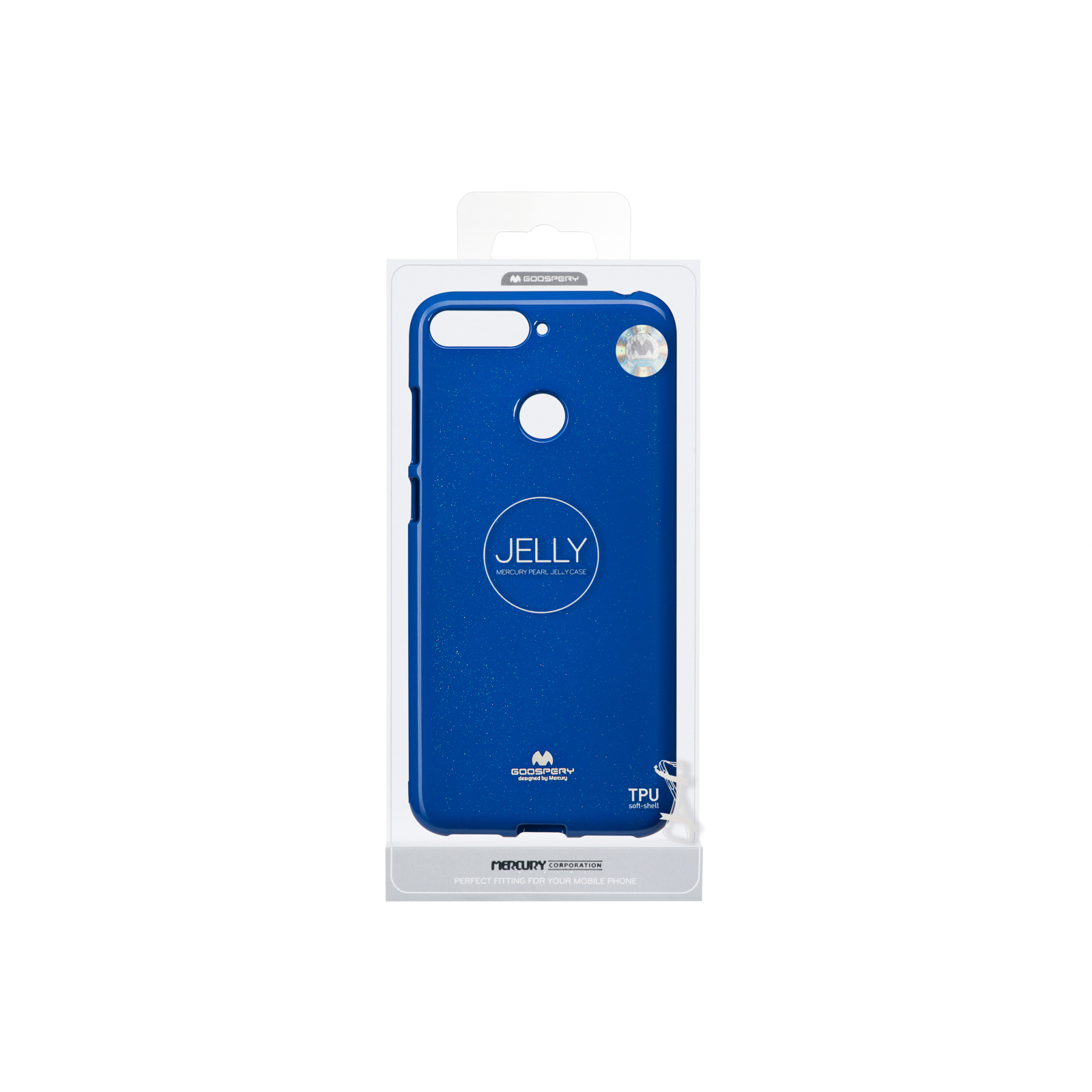Чехол для мобильного телефона Goospery Jelly Case Huawei Y6 Prime 2018 Navy (8809610540614) изображение 3