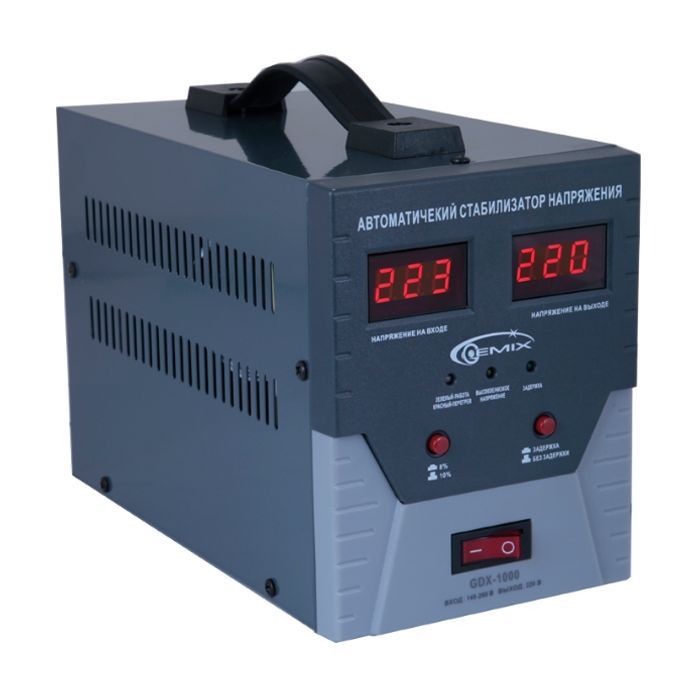 Стабілізатор Gemix GDX-1000 зображення 2