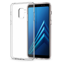 Чохол до мобільного телефона Spigen Galaxy A8+ (2018) Liquid Crystal Clear (591CS22758) зображення 3