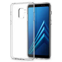 Чохол до мобільного телефона Spigen Galaxy A8+ (2018) Liquid Crystal Clear (591CS22758) зображення 8