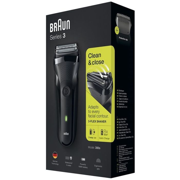 Электробритва Braun Series 3 300 Black изображение 5