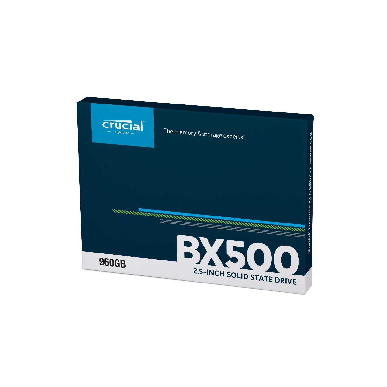 Накопичувач SSD 2.5" 960GB Micron (CT960BX500SSD1) зображення 5