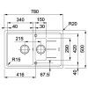 Мойка кухонная Franke Basis BFG 651-78 (114.0565.111) изображение 2