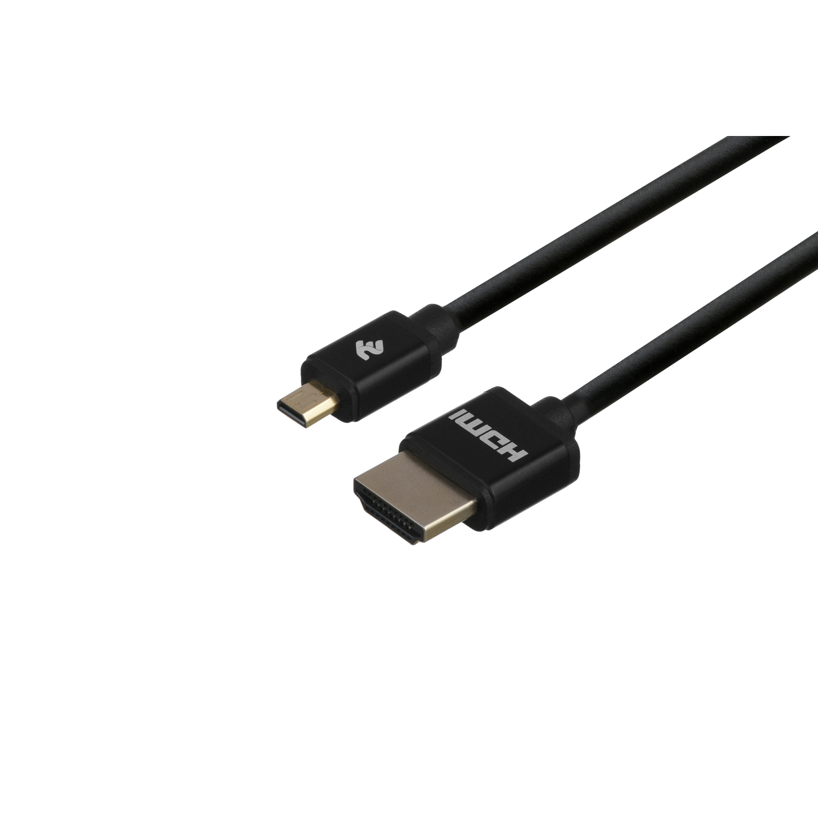 Кабель мультимедийный HDMI to micro HDMI 2.0m 2E (2EW-1121-2m) изображение 2