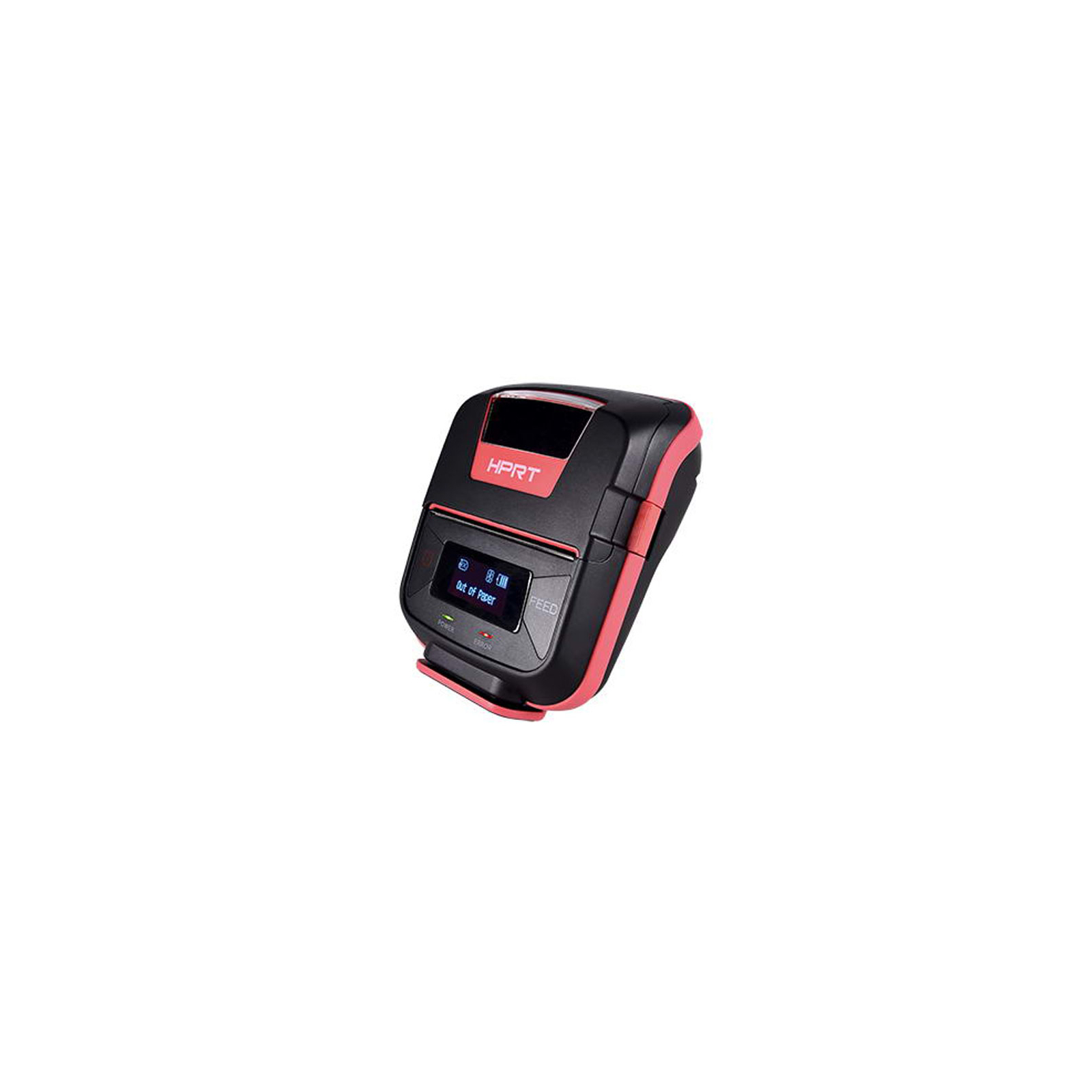 Принтер чеків HPRT HM-E300 мобільний, Bluetooth, USB, червоний+чорний (14656) зображення 2