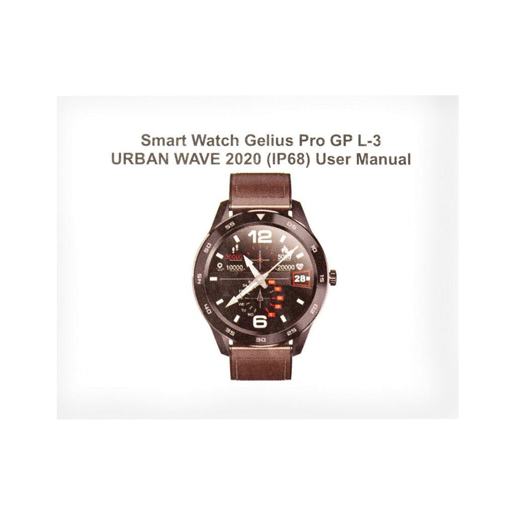 Смарт-годинник Gelius Pro GP-L3 (URBAN WAVE 2020) (IP68) Silver/Brown (Pro GP-L3 (URBAN WAVE 2020) Brown) зображення 15