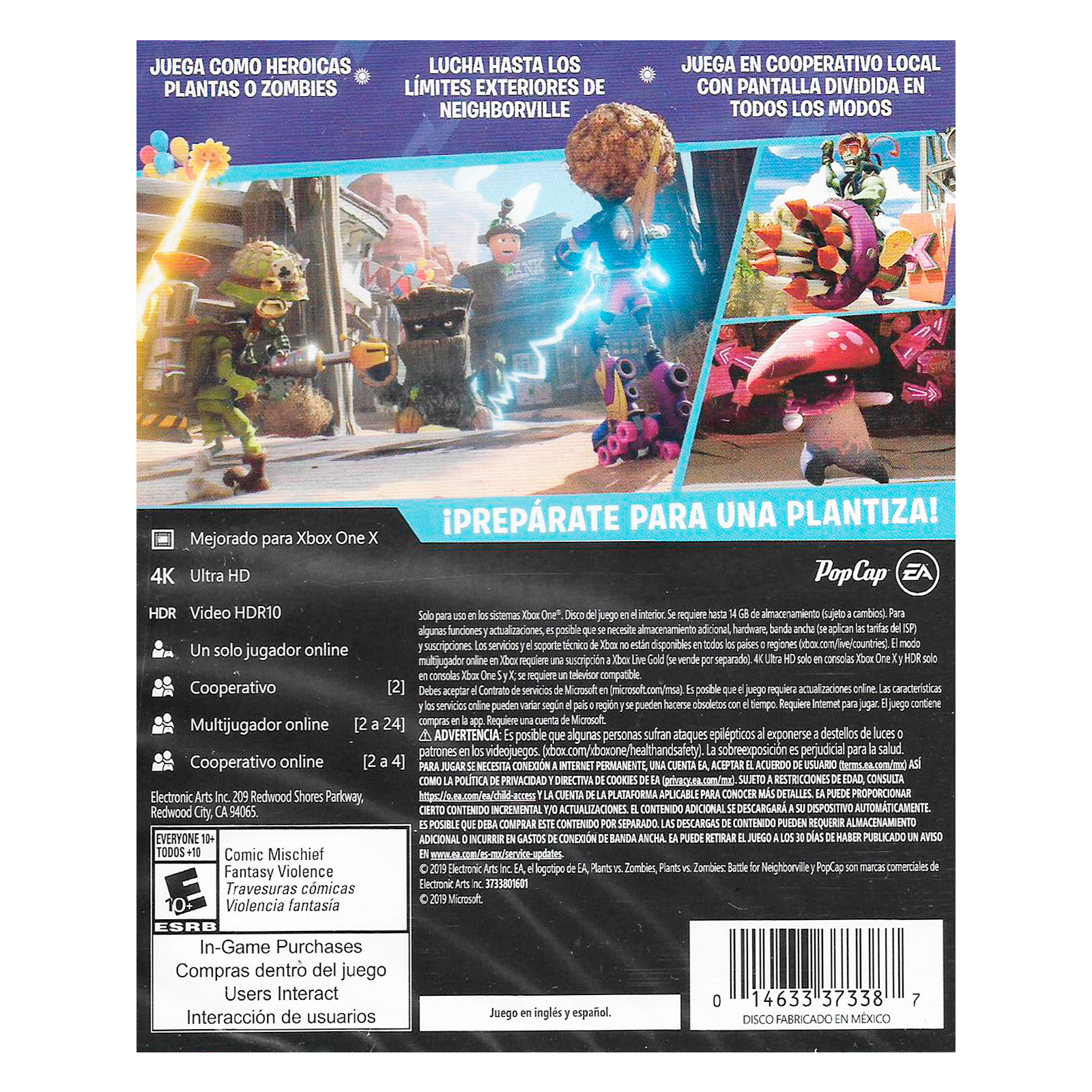 Игра Xbox PLANTS VS ZOMBIES BfN [Blu-Ray диск] (1036474) изображение 2