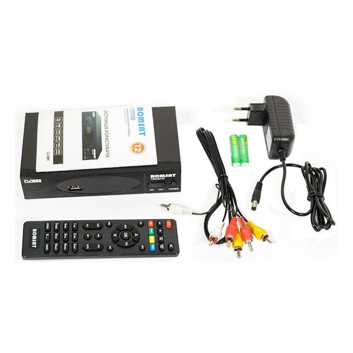 ТВ тюнер Romsat DVB-T2, чипсет MSD7T01 (T8020HD) зображення 9
