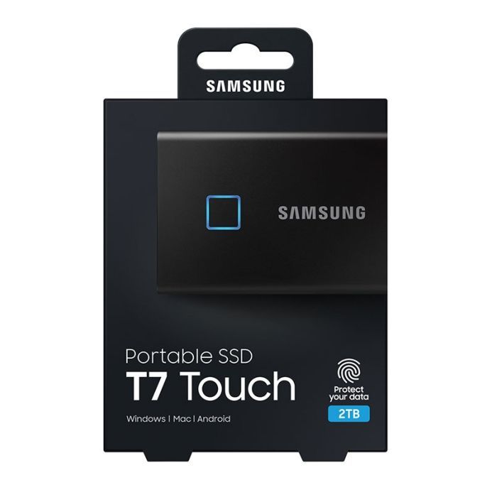 Накопитель SSD USB 3.2 1TB T7 Touch Samsung (MU-PC1T0K/WW) изображение 10